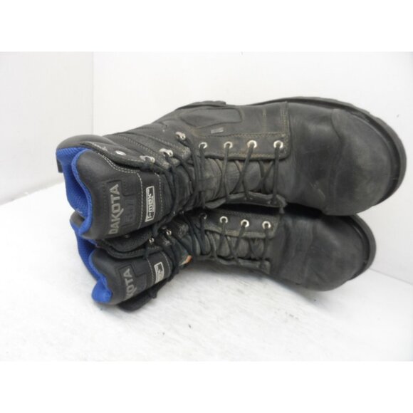 DAKOTA Men's 557 8" STCP HD3 Vibram Work Boots Black Size 12M - Picture 4 of 8